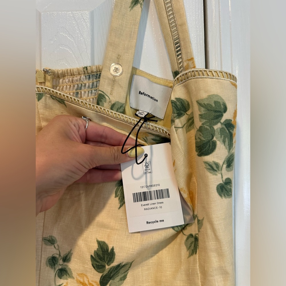 Reformation Everett Linen Dress - Picture 6 of 11